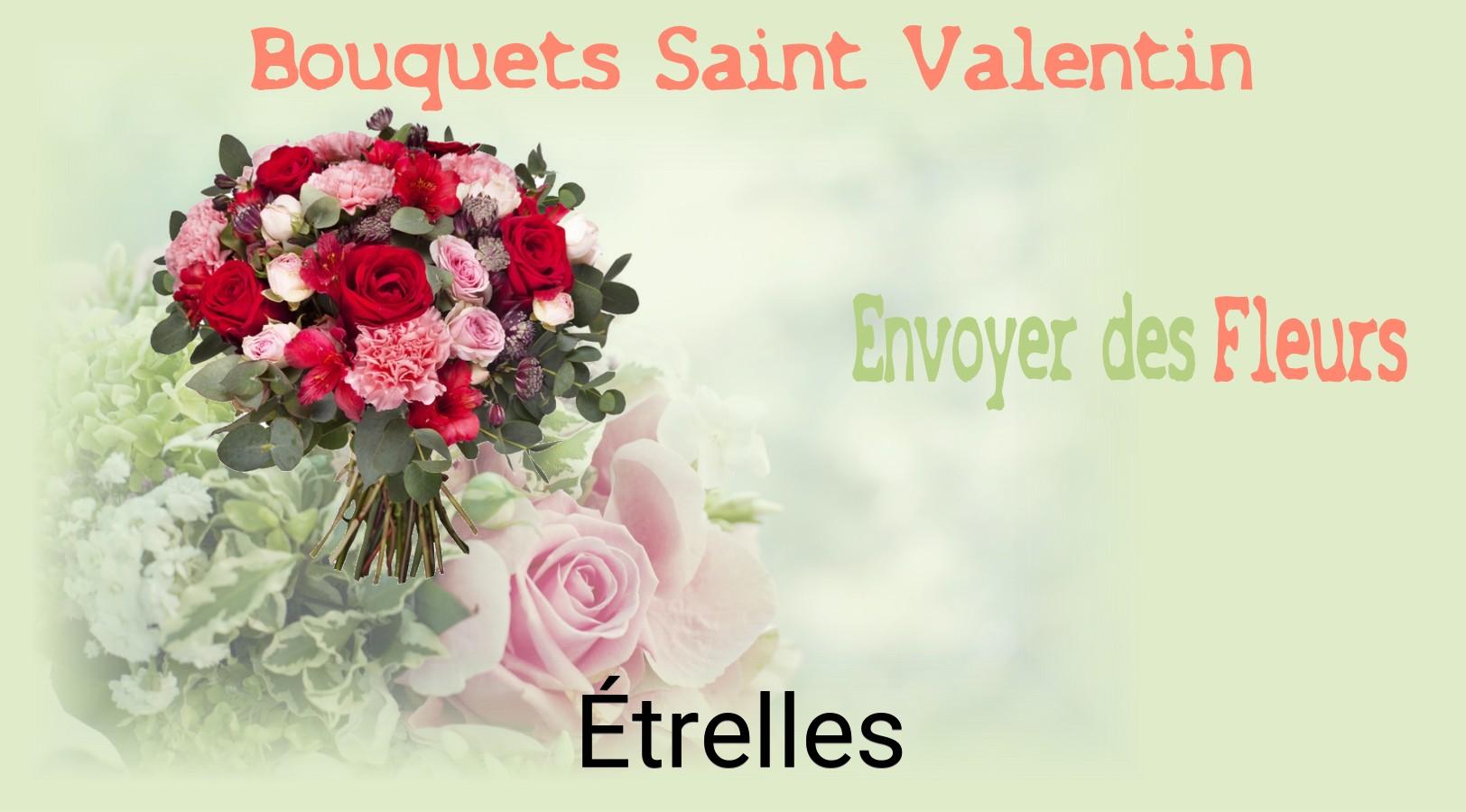 Roses de Saint-Valentin livrées à Étrelles
